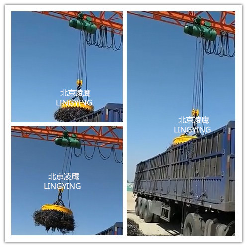 鋼絲繩電動葫蘆在廢舊鋼鐵行業(yè)的應用